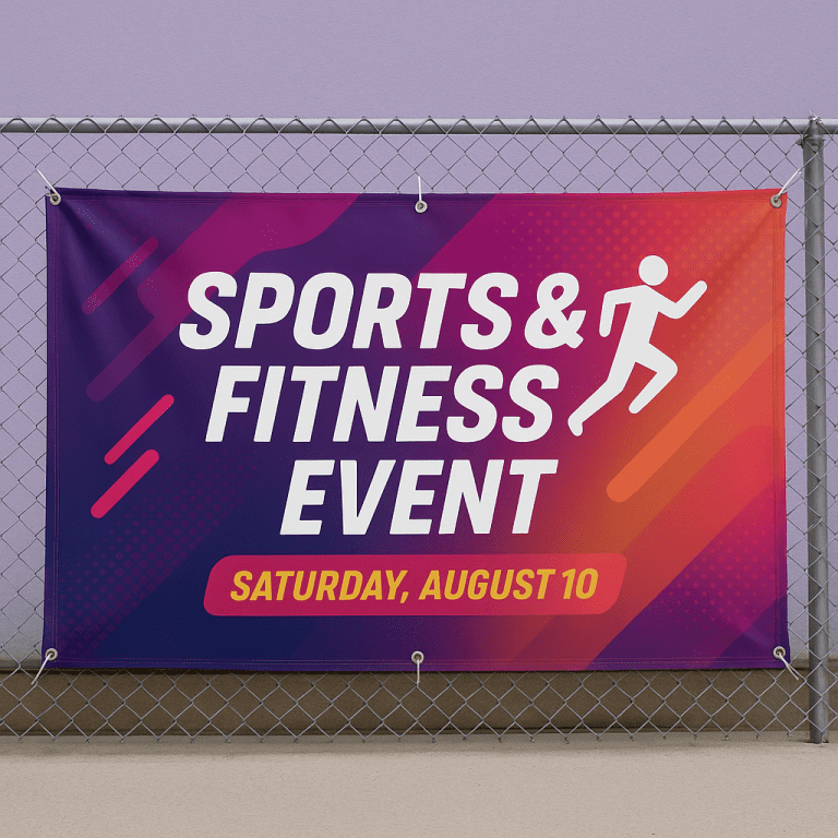 sport event banner