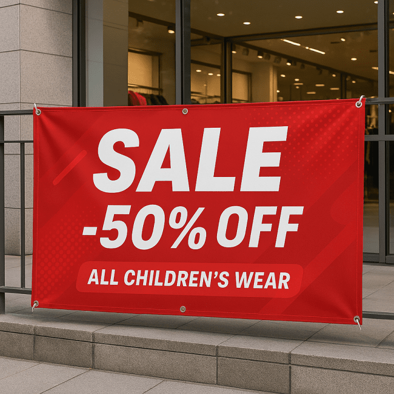 Promotional Outdoor Banner