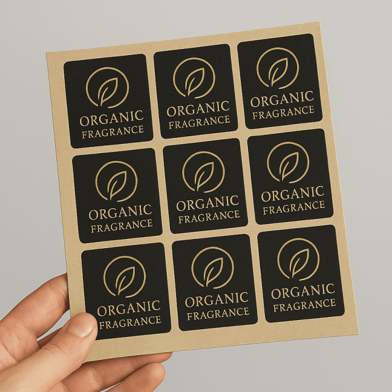 Sustainable banded stickers