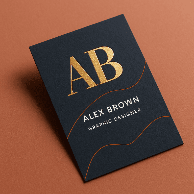 business card design