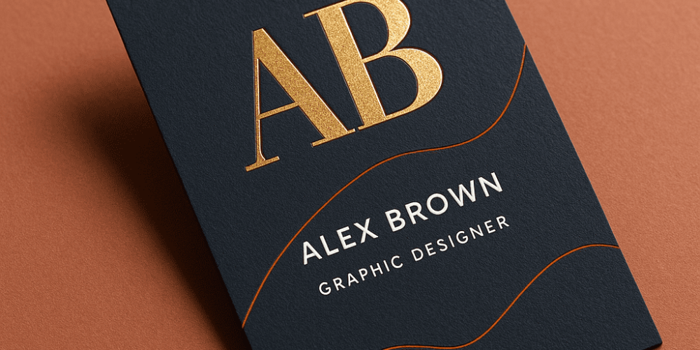 business card design